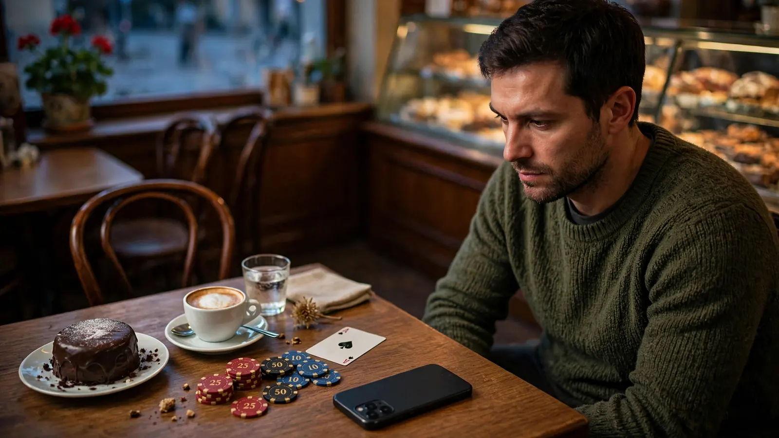 Österreichischer Spieler prüft Casino-Cashback-Erfahrungen im Wiener Café
