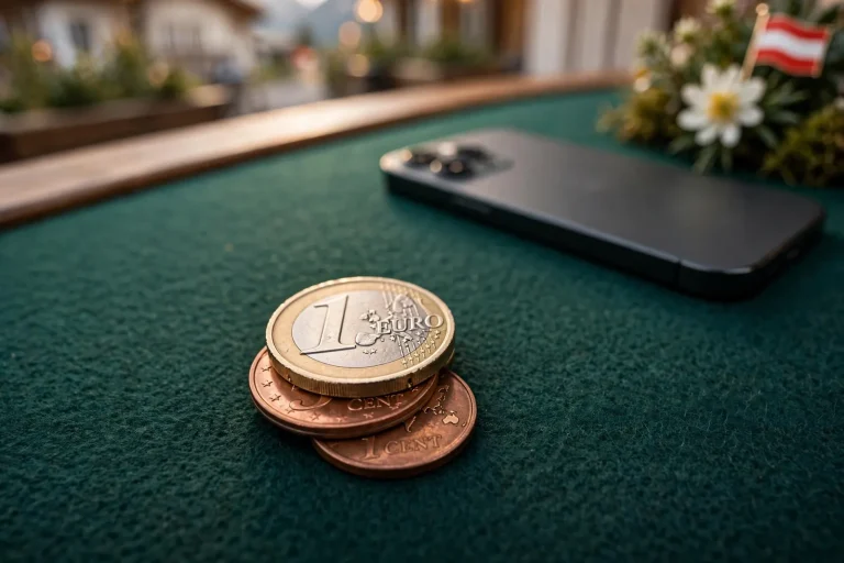 Slots mit 1 Cent, 5 Cent und 1 Euro in Österreich