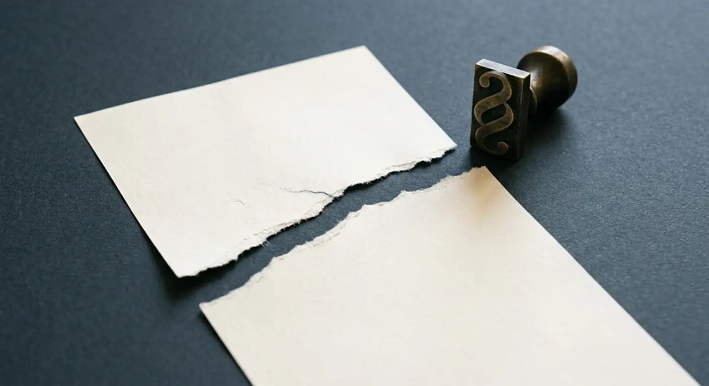 Symbolische Darstellung der Nichtigkeit von Spielverträgen nach § 879 Absatz 1 ABGB